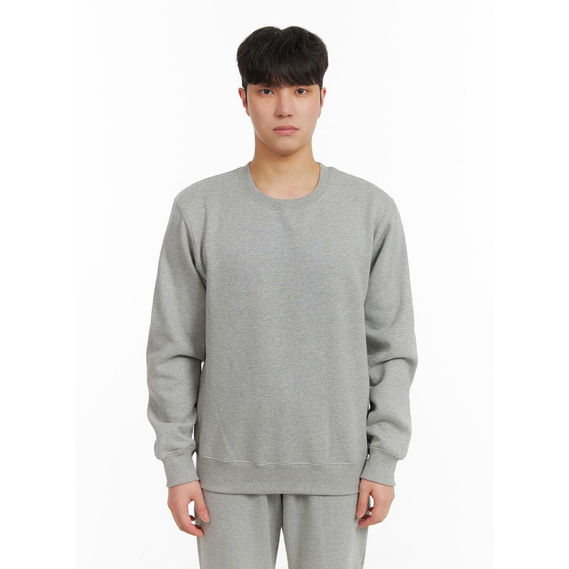 Men’s Basic Crewneck Sweatshirt IA402 / Gray