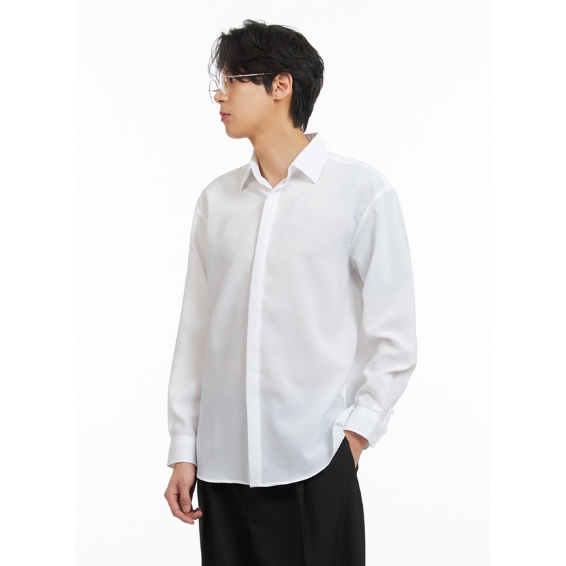 Men’s Buttoned Collar Shirt IA402