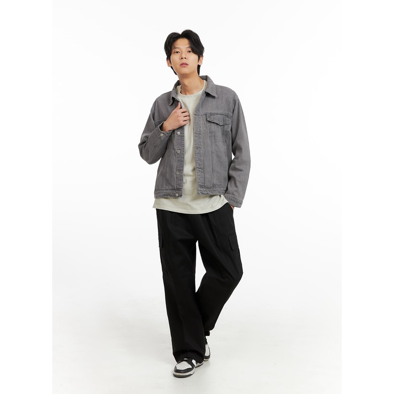 Men’s Cargo Straight Leg Pants IA402