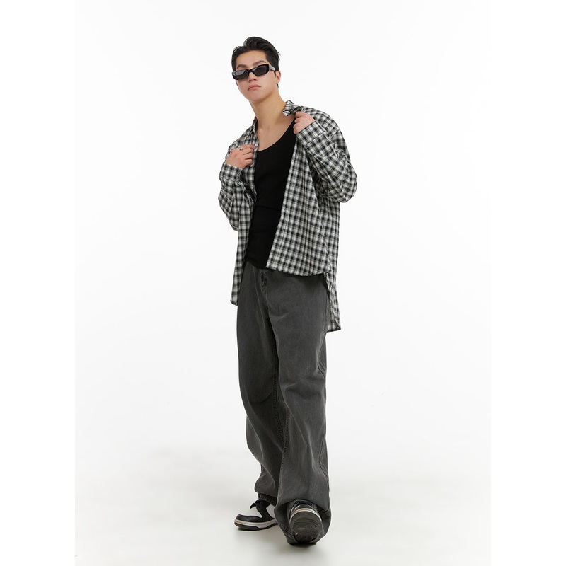 Men’s Classic Baggy Fit Jeans IA401