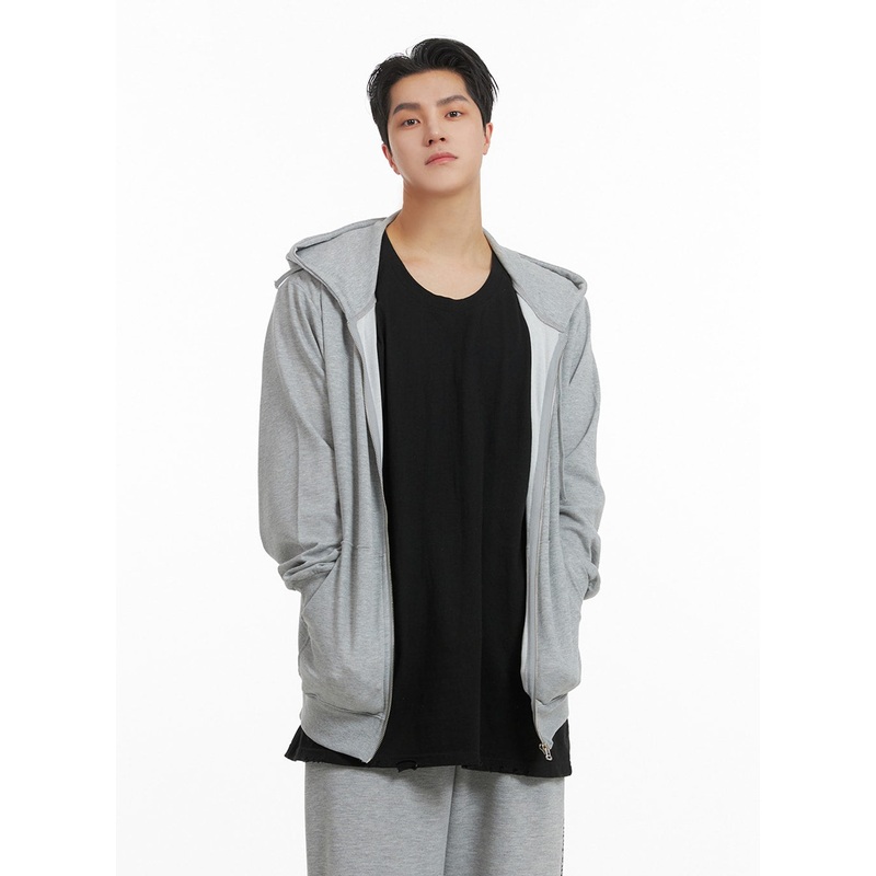 Men’s Classic Cotton Hoodie Jacket IA401