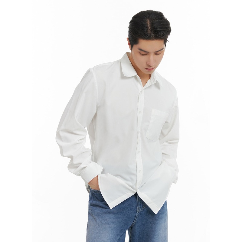 Men’s Classic White Shirt IA401