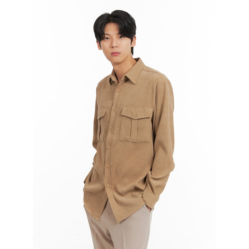 Men’s Pocket Button Down Shirt IA401