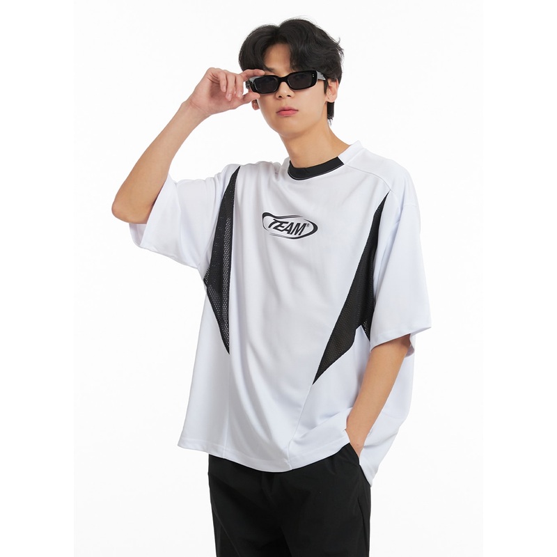 Men’s Short Sleeve Football Jersey Top IA401