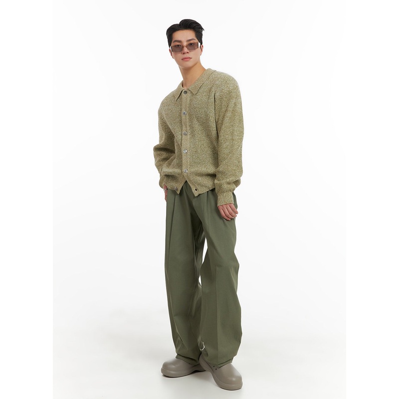 Men’s Wide Fit Cotton Trousers IA401