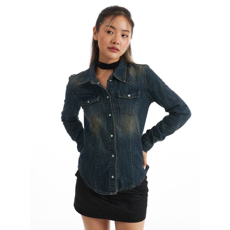 Timeless Tailored Denim Shirt CO318
