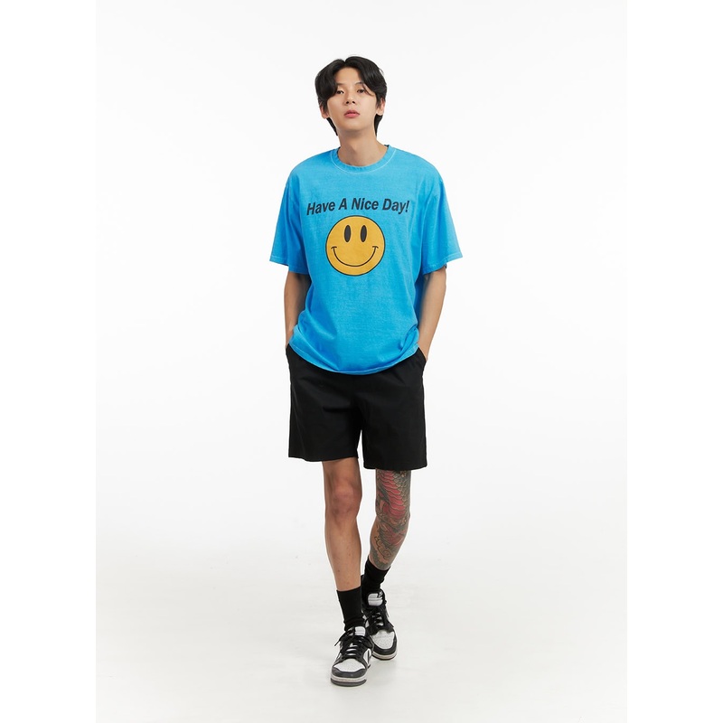 Men’s Linen Banded Shorts IY416