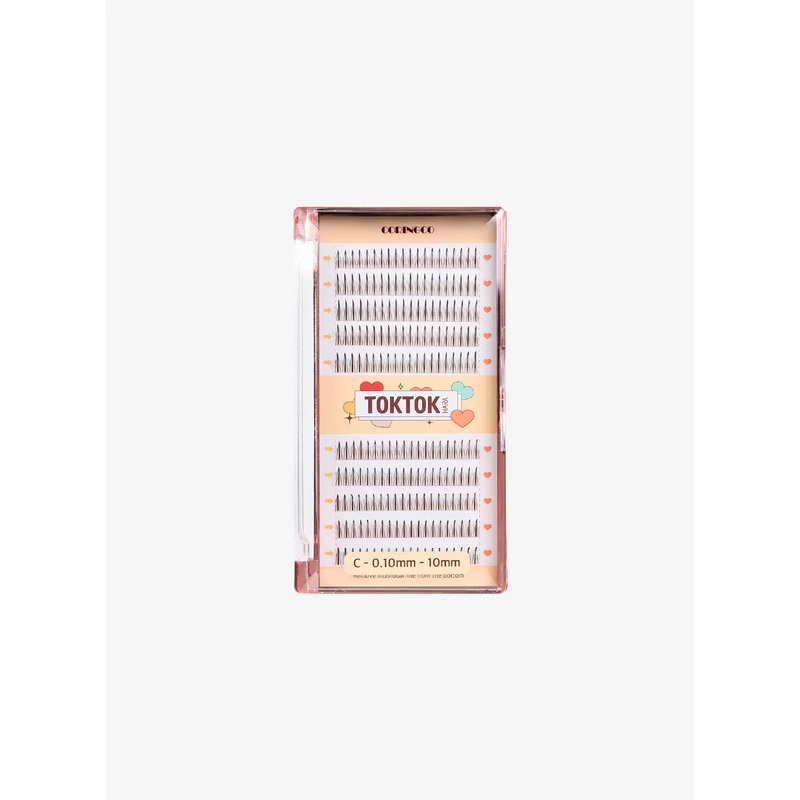 TOKTOKHARA Filter Eyelash – Brown (200pcs)