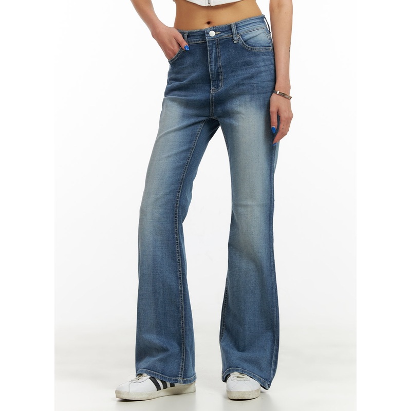 Basic Bootcut Jeans CY431|Blue|S|M|L