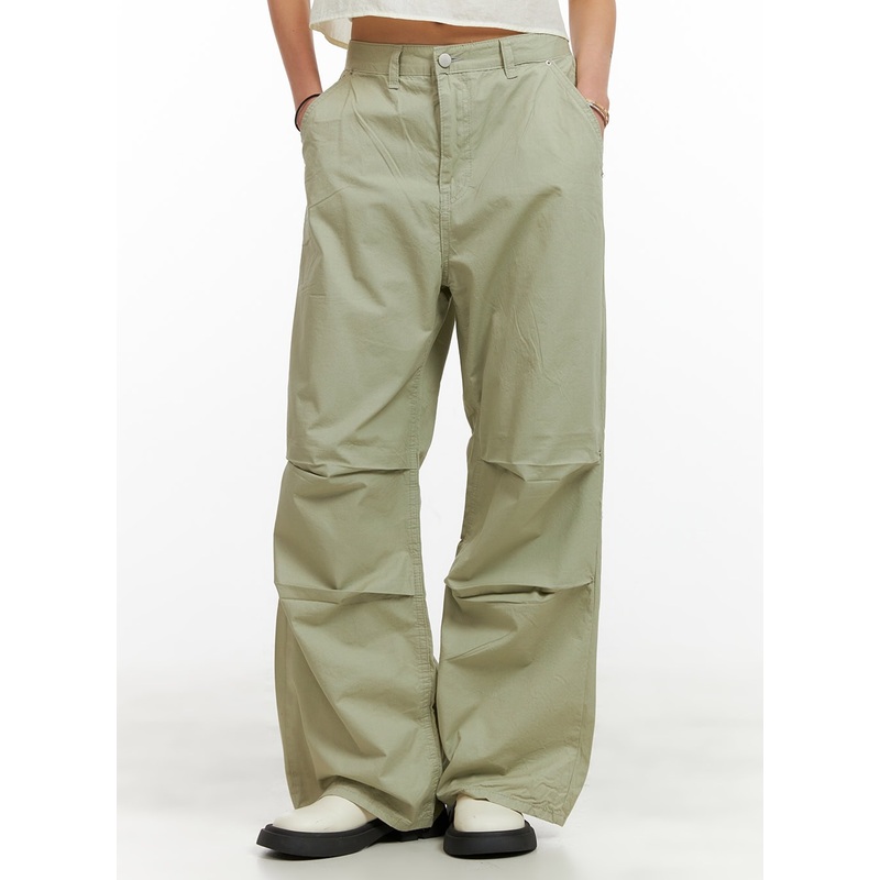 Low Rise Pintuck Trousers CY431