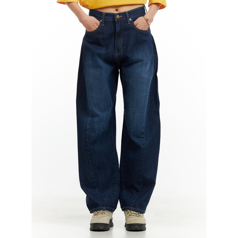 Low Rise Loose fit Baggy Jeans CU417