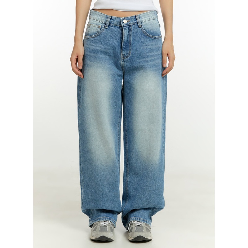 Low Rise Wide Fit Baggy Jeans CU426