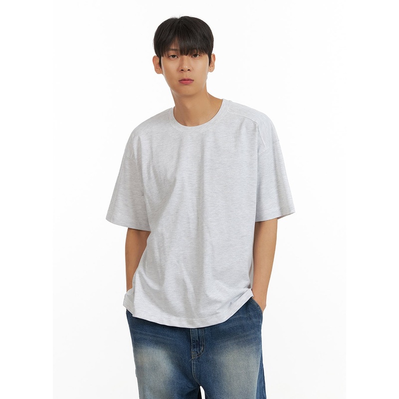 Men’s Basic Solid T-Shirt IU418