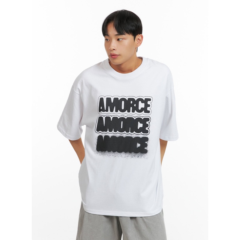 Men’s Cotton Graphic T-Shirt IU414