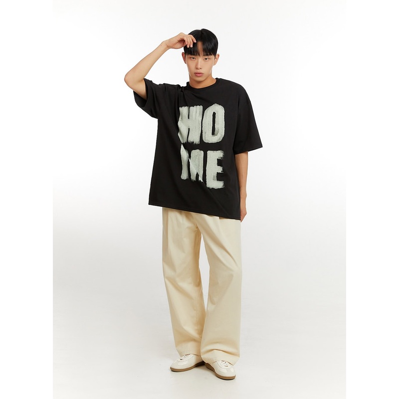 Men’s Cotton Wide Fit Pants IU426