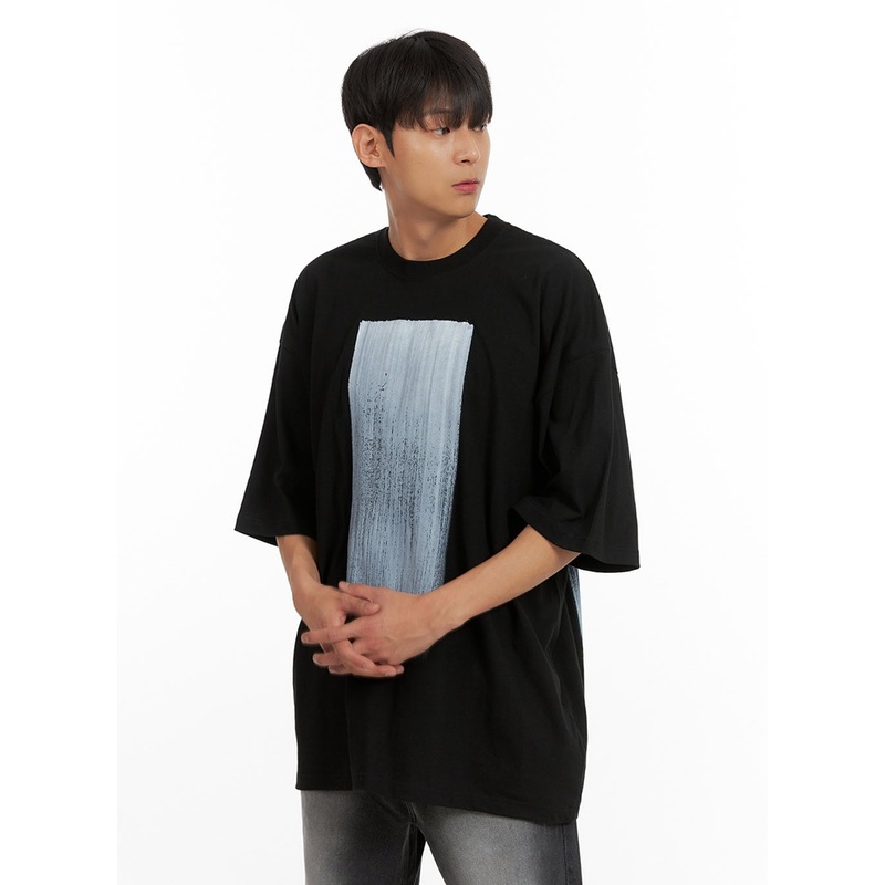 Men’s Oversized Graphic T-Shirt IU418