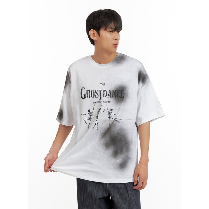 Men’s Oversized Graphic T-Shirt IU419