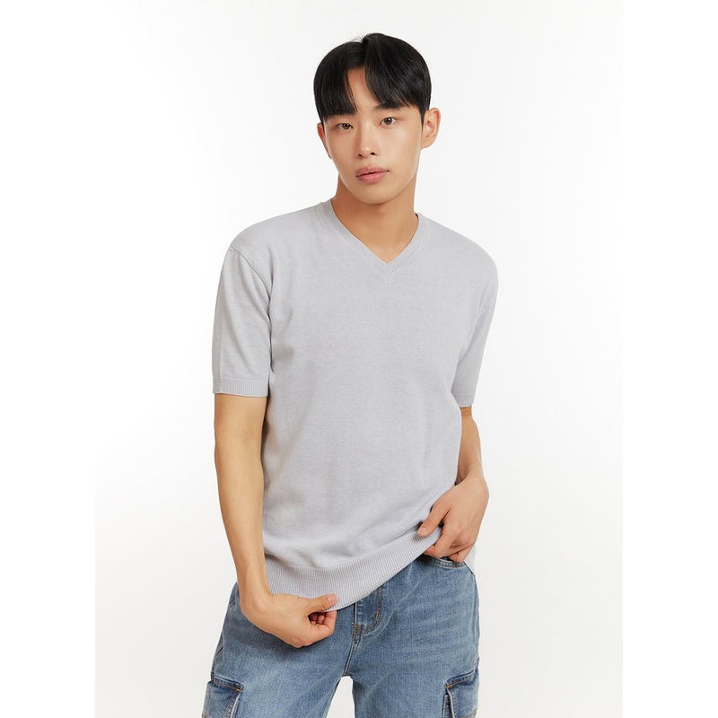Men’s V-Neck Sweater T-Shirt IU426