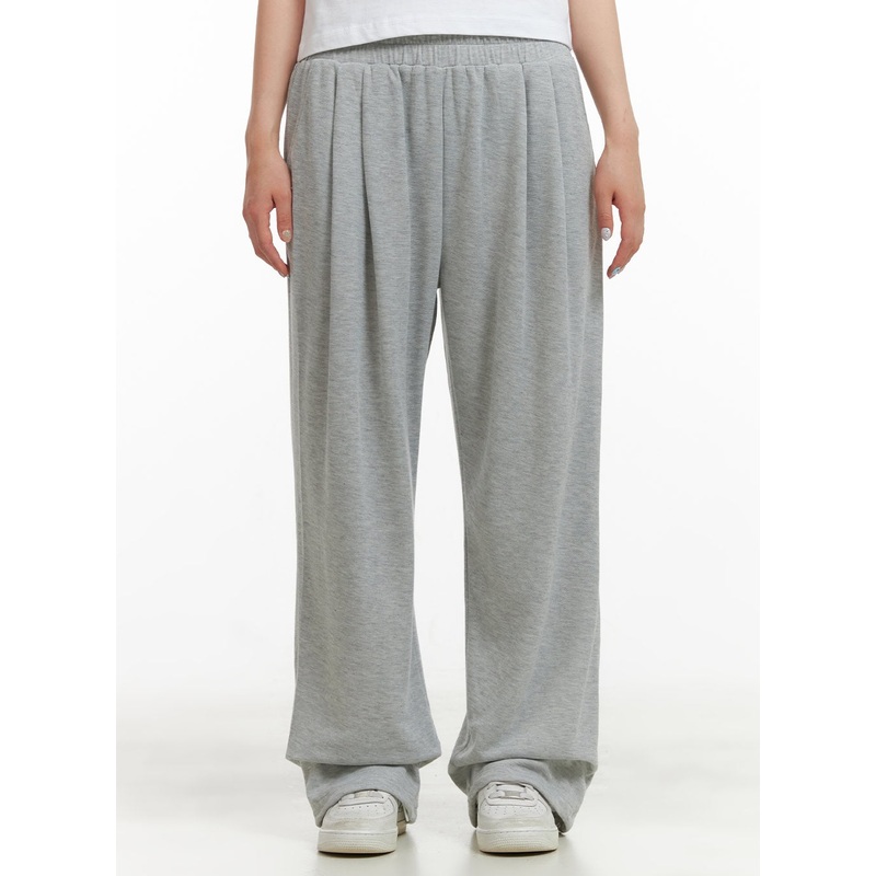 Pintuck Banded Sweatpants CU424