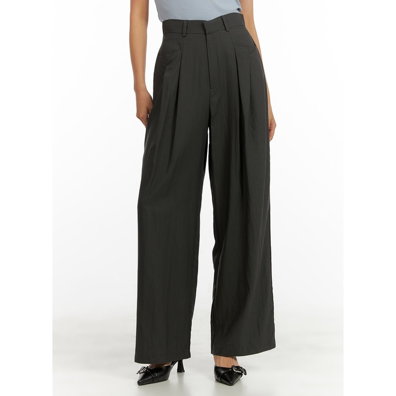 Summer Pintuck Tailored Pants CU414