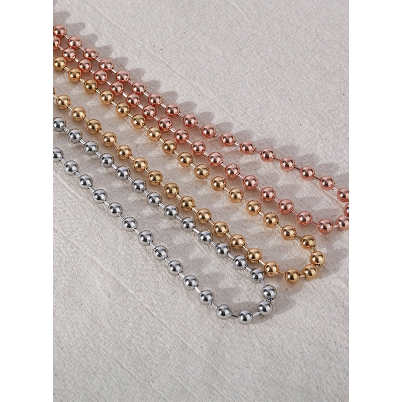 Bold Ball Chain Necklace IL403