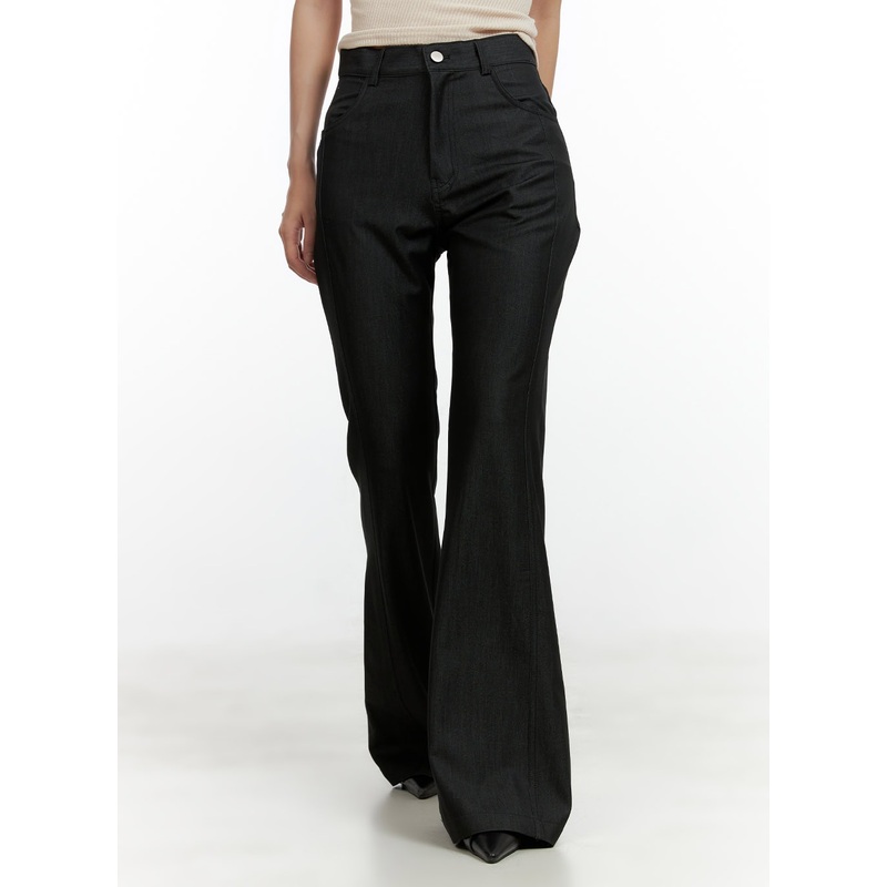 Bootcut Trousers CL410|Black|Dark blue|S|M