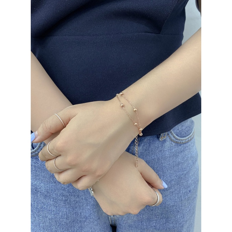 Lua Bracelet IL411|Gray|Pink|One Size