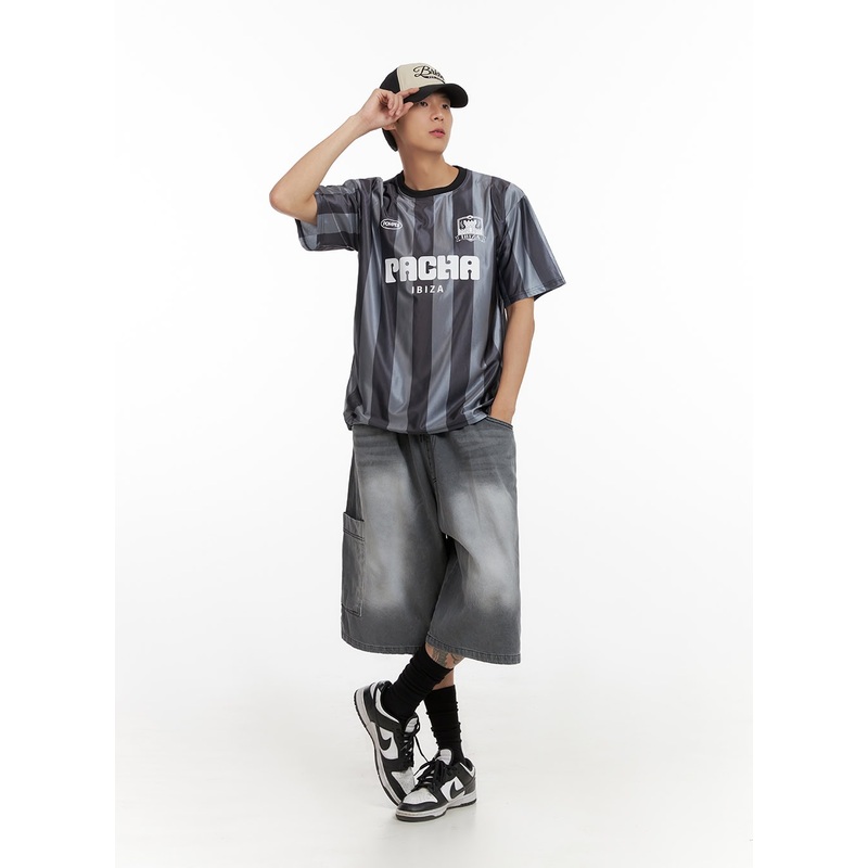 Men’s Bermuda Shorts IL403|Black|M/L