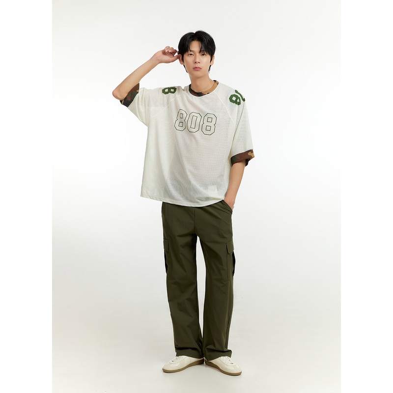 Men’s Cargo Pants (Dark Green) IL412
