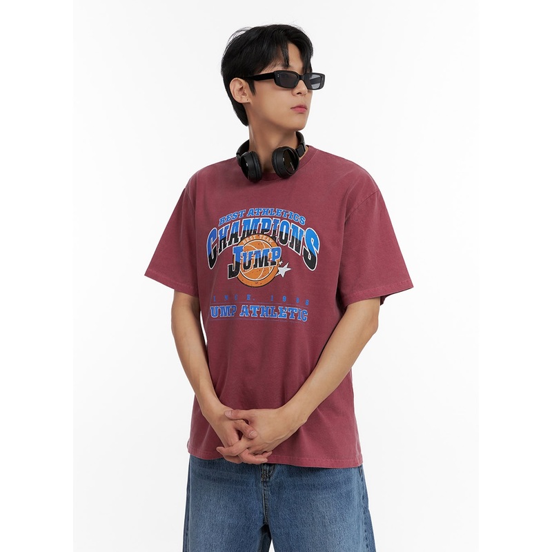 Men’s Comfy Cotton Graphic T-Shirt IL403