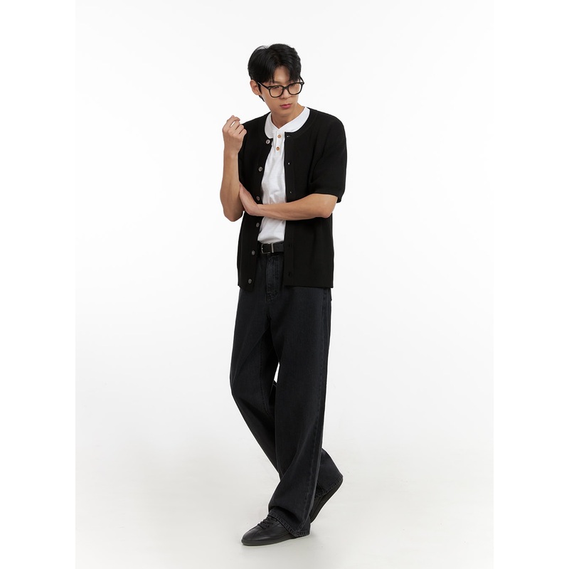 Men’s Loose Fit Straight Jeans IL403