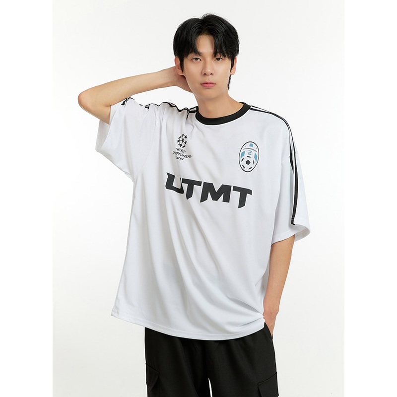 Men’s Sporty Graphic T-Shirt IL412