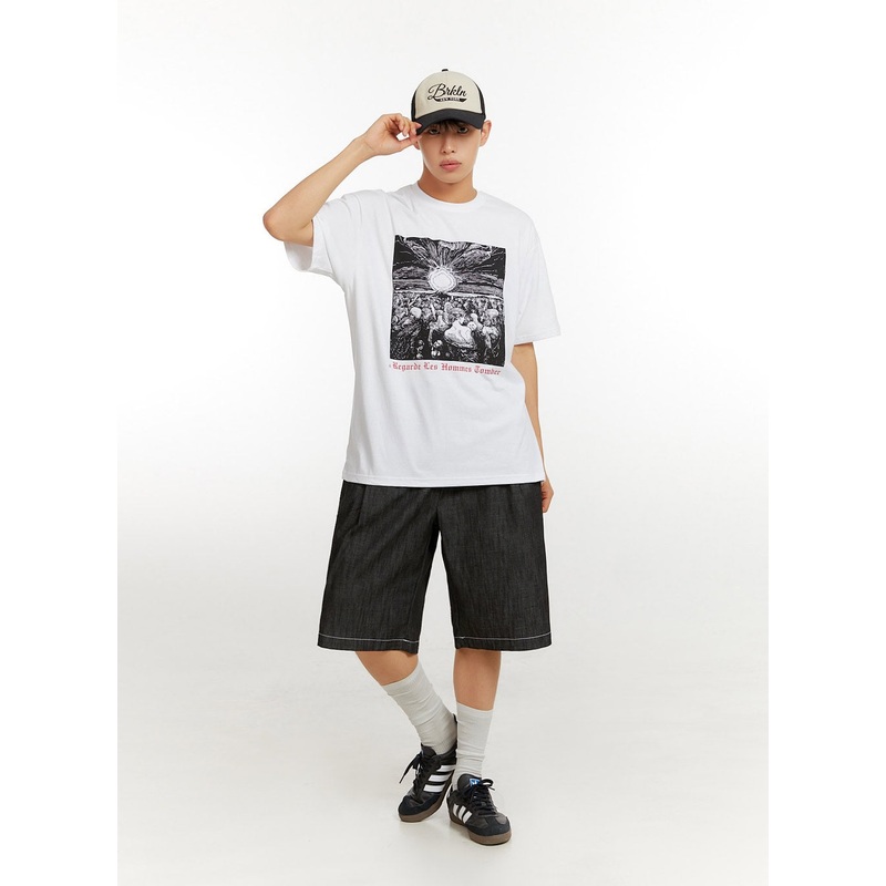 Men’s Stitched Bermuda Jorts IU427