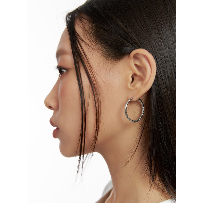 Nil Earrings IL404|Gray|Yellow|One Size