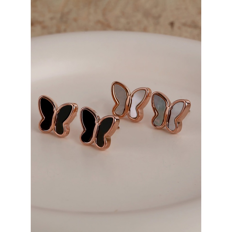 Shell Butterfly Earrings IL404