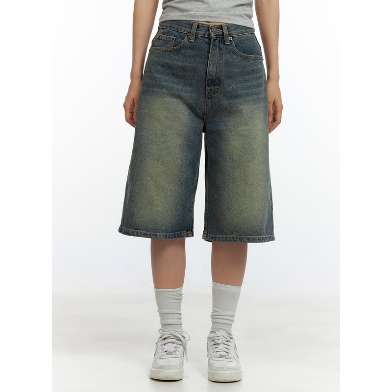 Slim Fit Bermuda Jorts CL410|Blue|S|M|L