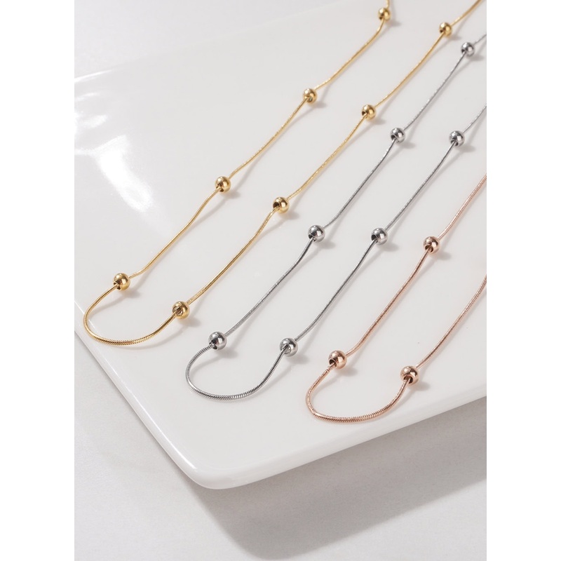 Take Ball Chain Necklace IL405