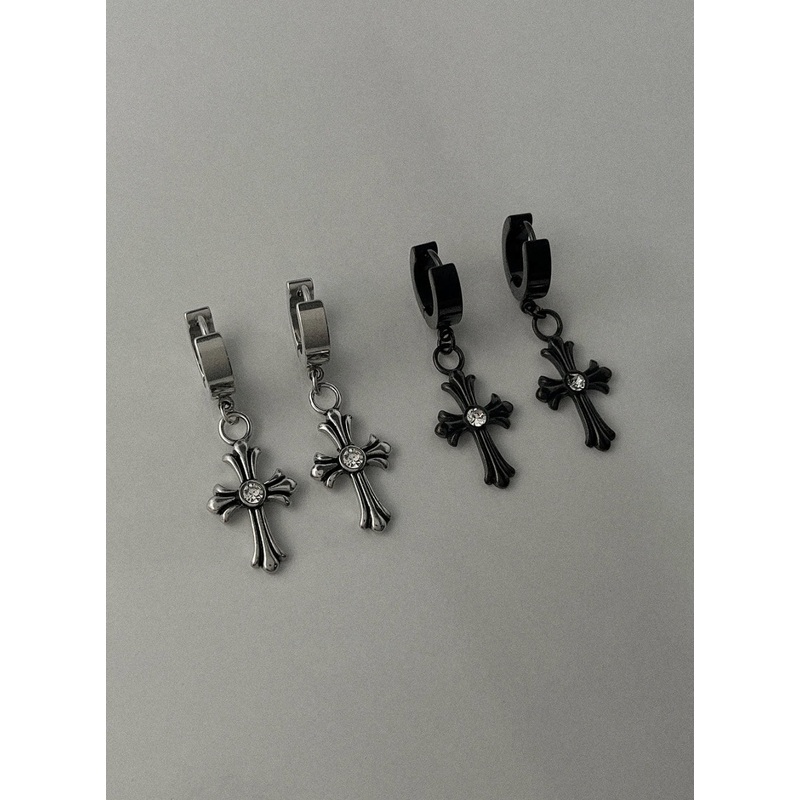 Cromha Cubic Piercings IL415|Gray|Black|One Size