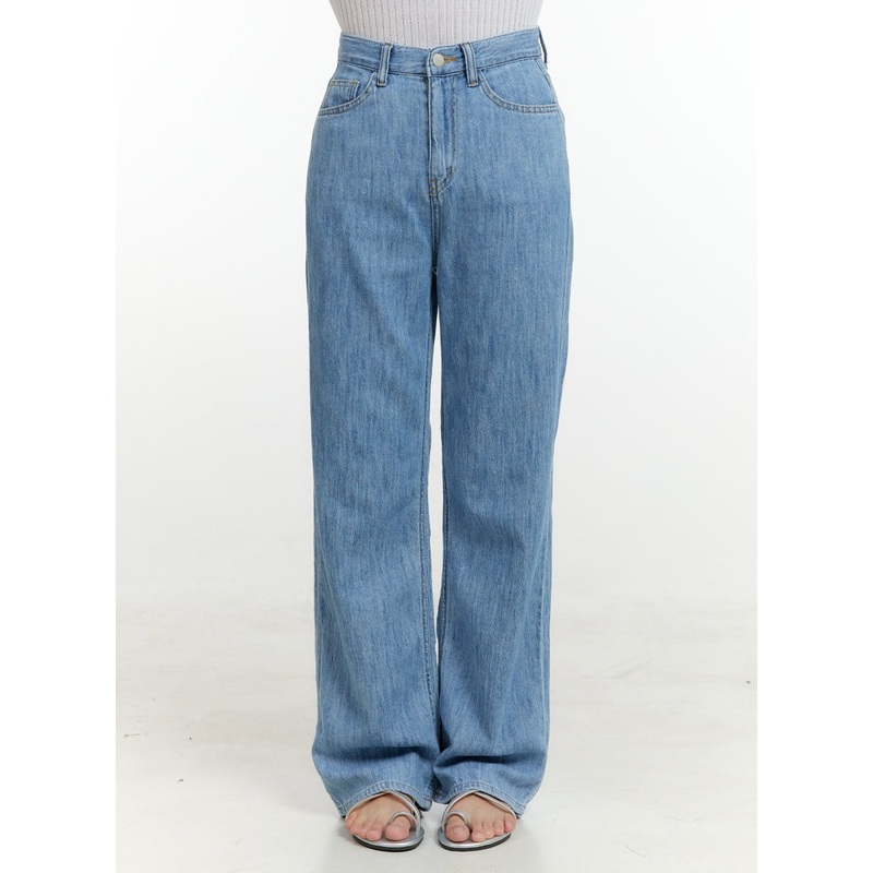 Loose Fit Straight Jeans OL424