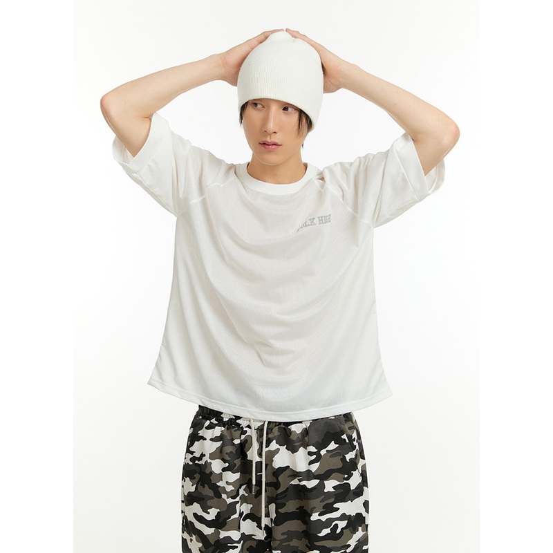 Men’s Mesh Raglan T-Shirt IL418