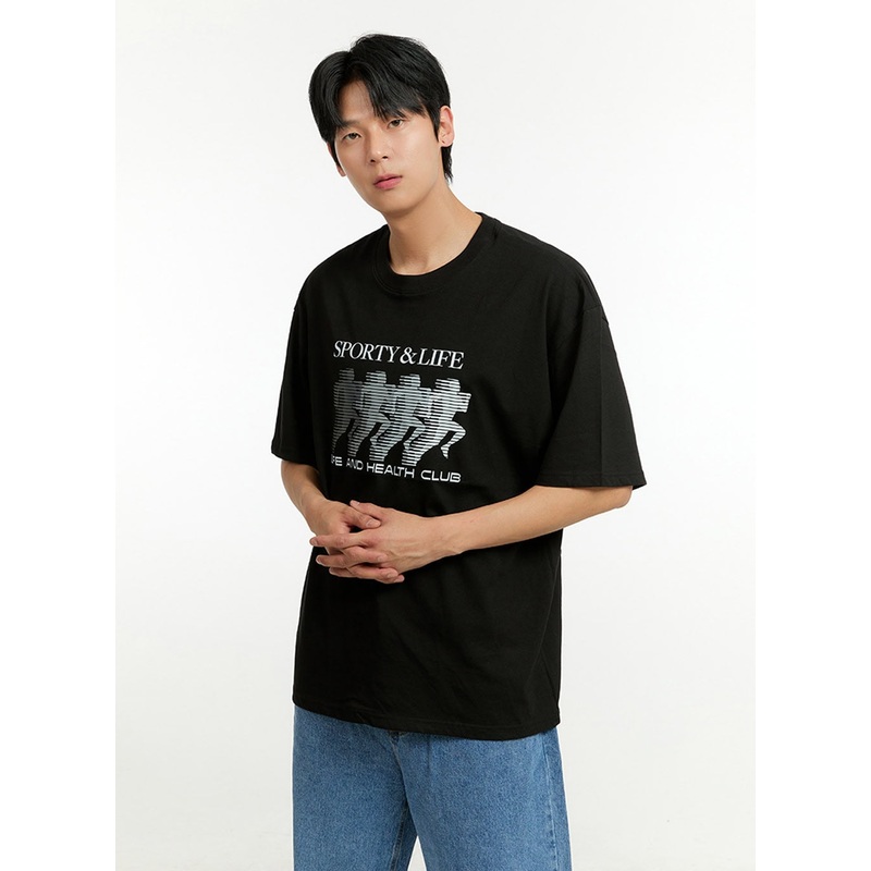 Men’s Sporty Cotton T-Shirt IL412
