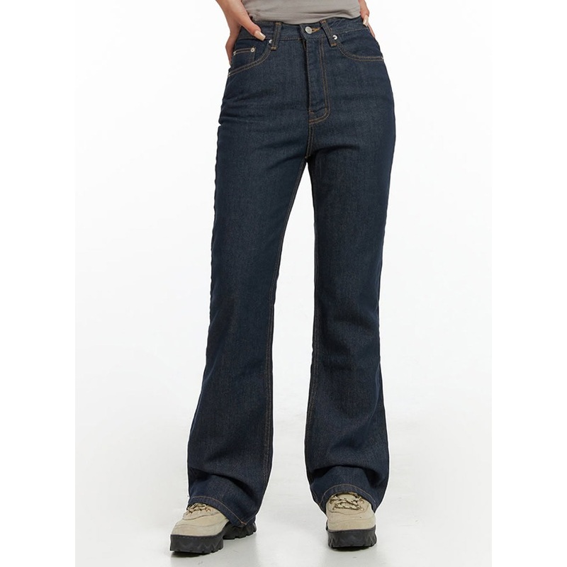 Slim Bootcut Jeans CL415|Dark blue|S|M|L