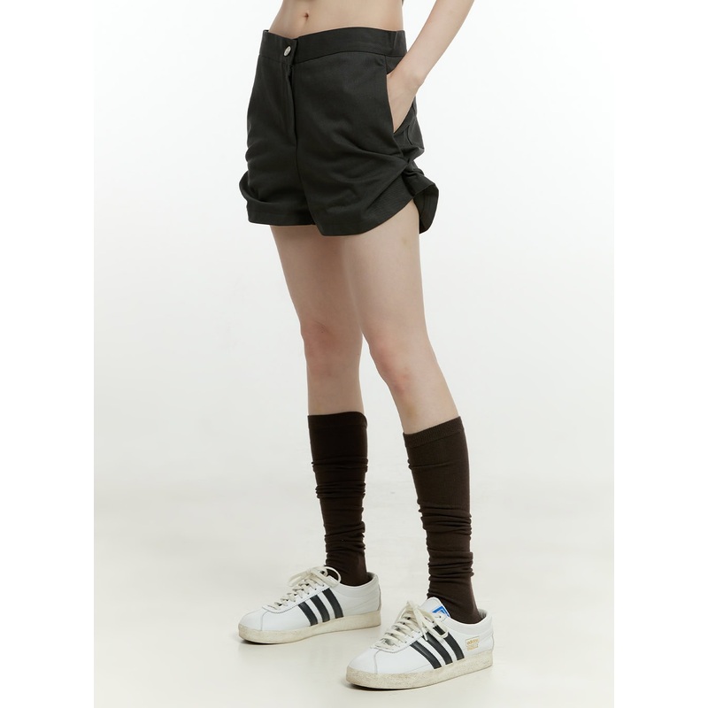 Cotton Twist Shorts CG402|Dark gray|Black|White|S/M