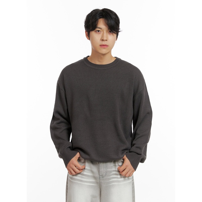 Men’s Basic Knit Sweater IG409