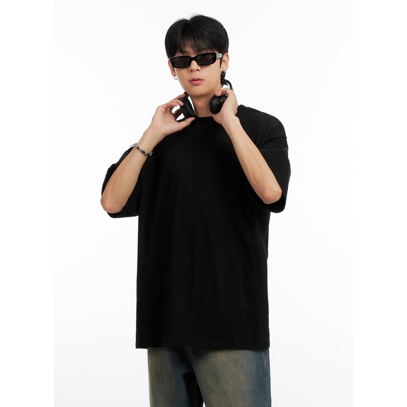 Men’s Cotton Graphic Oversize T-Shirt IG402