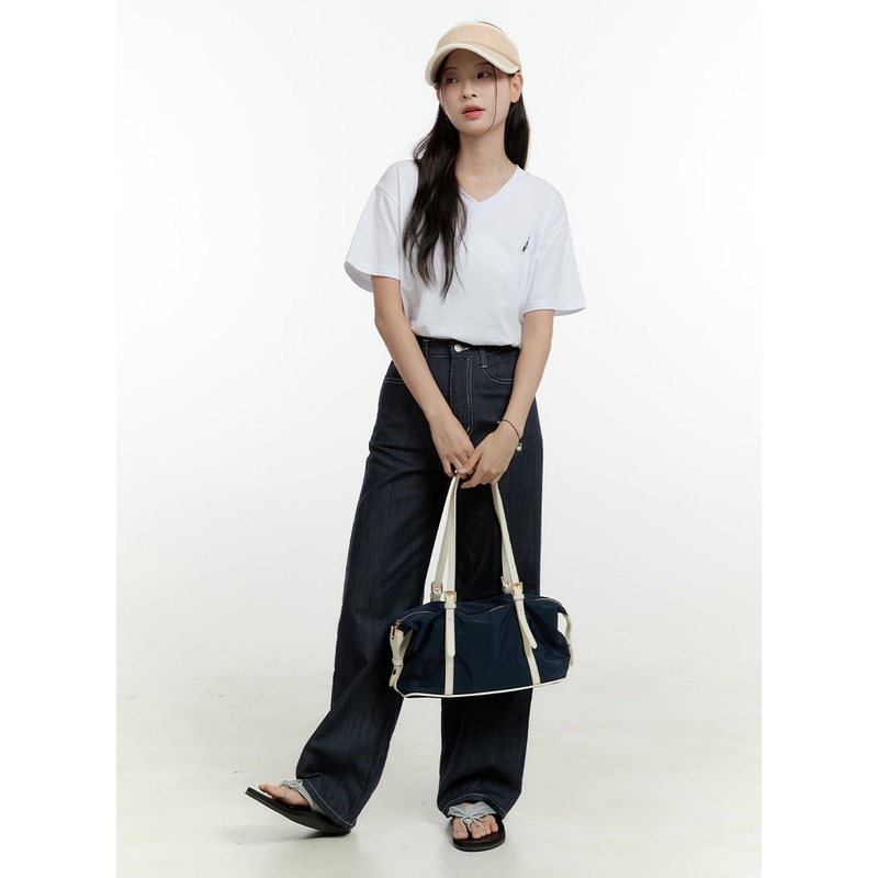 Zoe Stitched Wide Leg Pants OL430