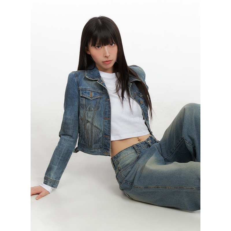 Bianca’s Crop Denim Jacket CG420