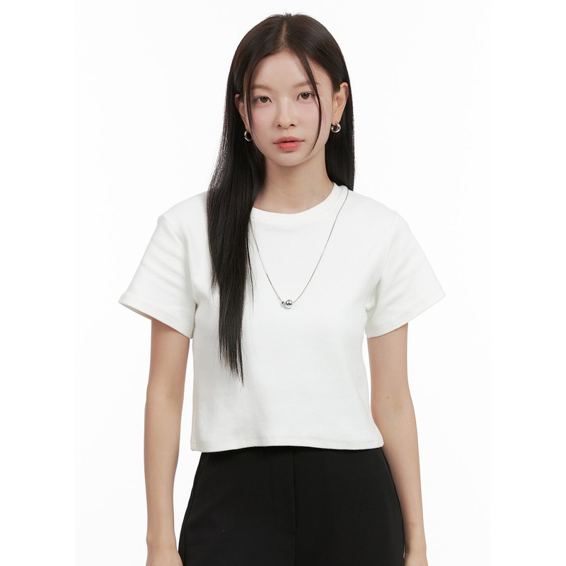 Essential Cotton Crop Tee OG416