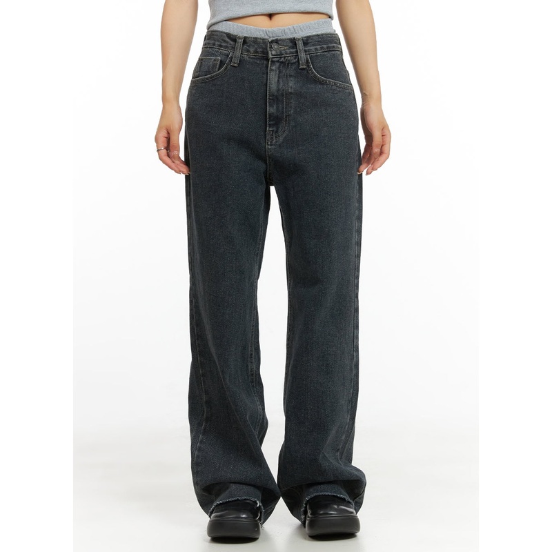 Hazel Low Rise Jeans CG420|Dark blue|1XS|S|M|L