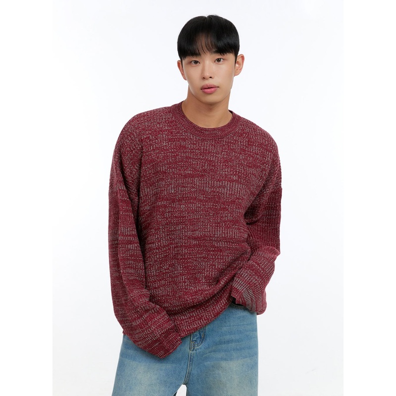 Men’s Cozy Round Neck Sweater IG416